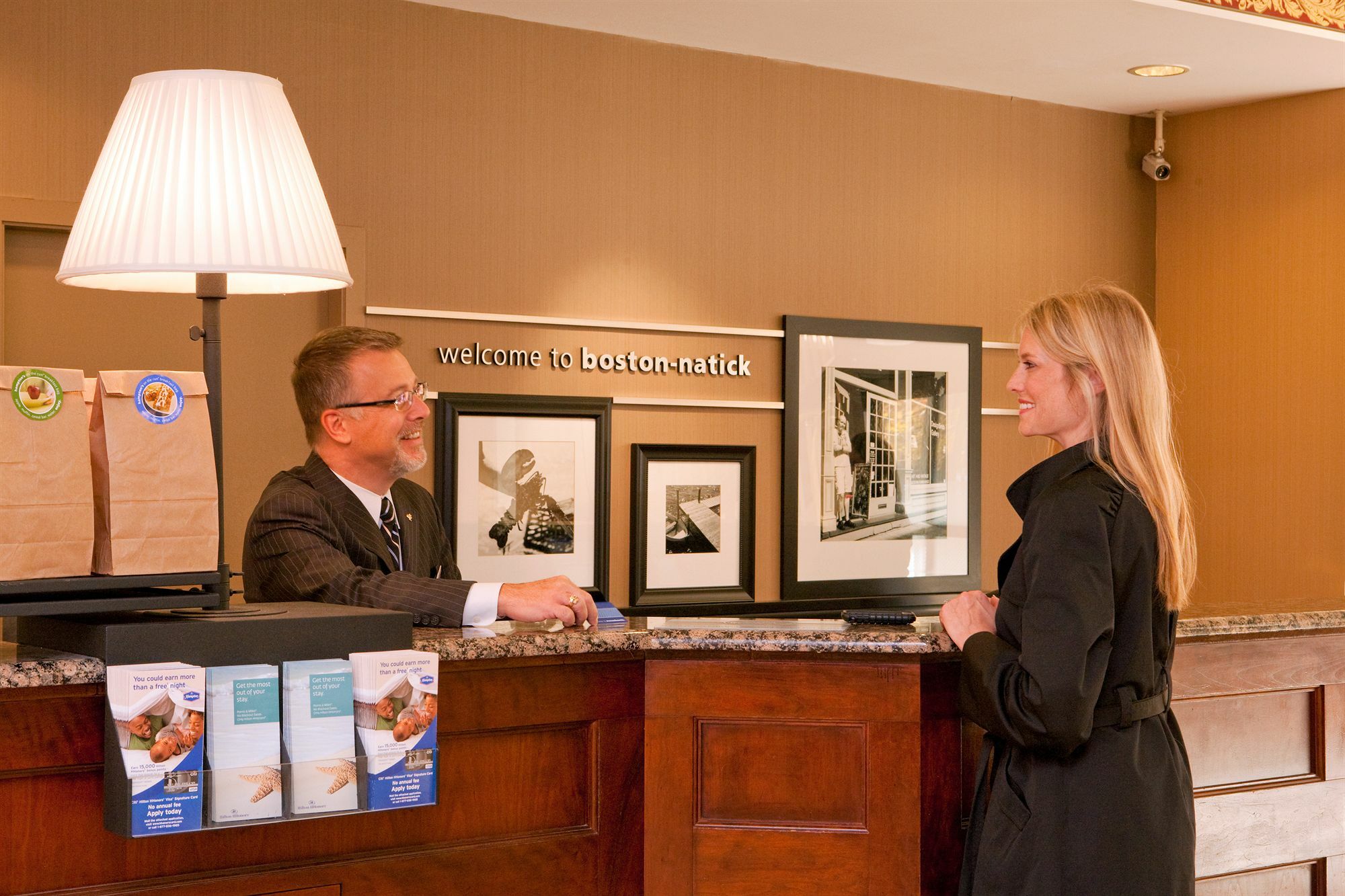 Hampton Inn Boston-Natick Interior foto